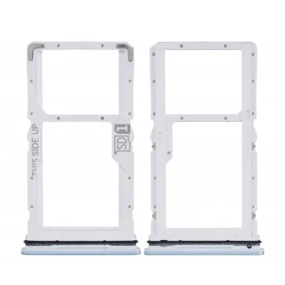 SIM Card Holder Tray for Motorola Moto G34 5G - White by Sparestream