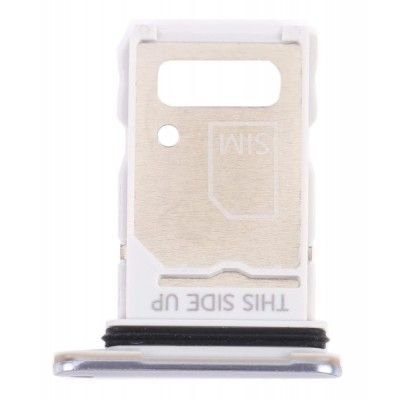 SIM Card Holder Tray for Motorola Edge 20 Pro - Silver by Sparestream