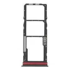 SIM Card Holder Tray for Motorola Moto G24 Power - Black By Sparestream
