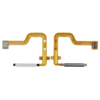 Fingerprint Sensor with Flex Cable for Motorola Moto G32 White by Sparestream