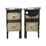 SIM Card Holder Tray for Motorola Moto Z2 Play - Grey by Sparestream