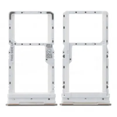 SIM Card Holder Tray for Motorola Moto G82 5G - White By Sparestream