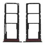 SIM Card Holder Tray for Motorola Moto E32s - Black by Sparestream