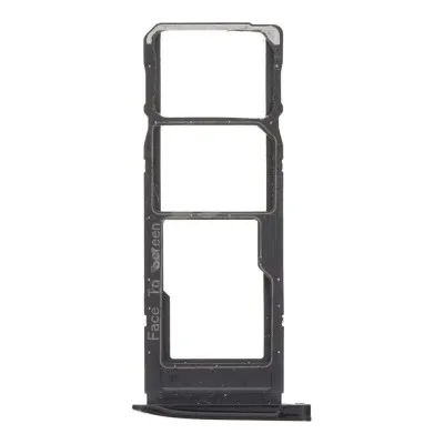 SIM Card Holder Tray for Motorola Moto G7 - Black by Sparestream