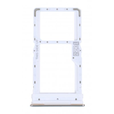 SIM Card Holder Tray for Motorola Moto G40 Fusion - White by Sparestream