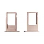 SIM Card Holder Tray for Lava Z71 - Red by Sparestream