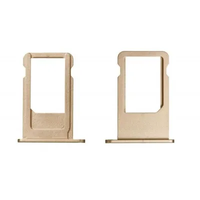 SIM Card Holder Tray for Lava Z51 - Gold by Sparestream
