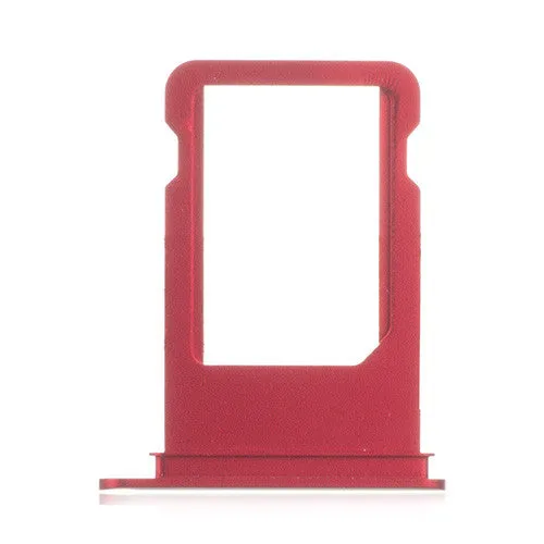 SIM Card Holder Tray for Lava Z66 - Red by Sparestream