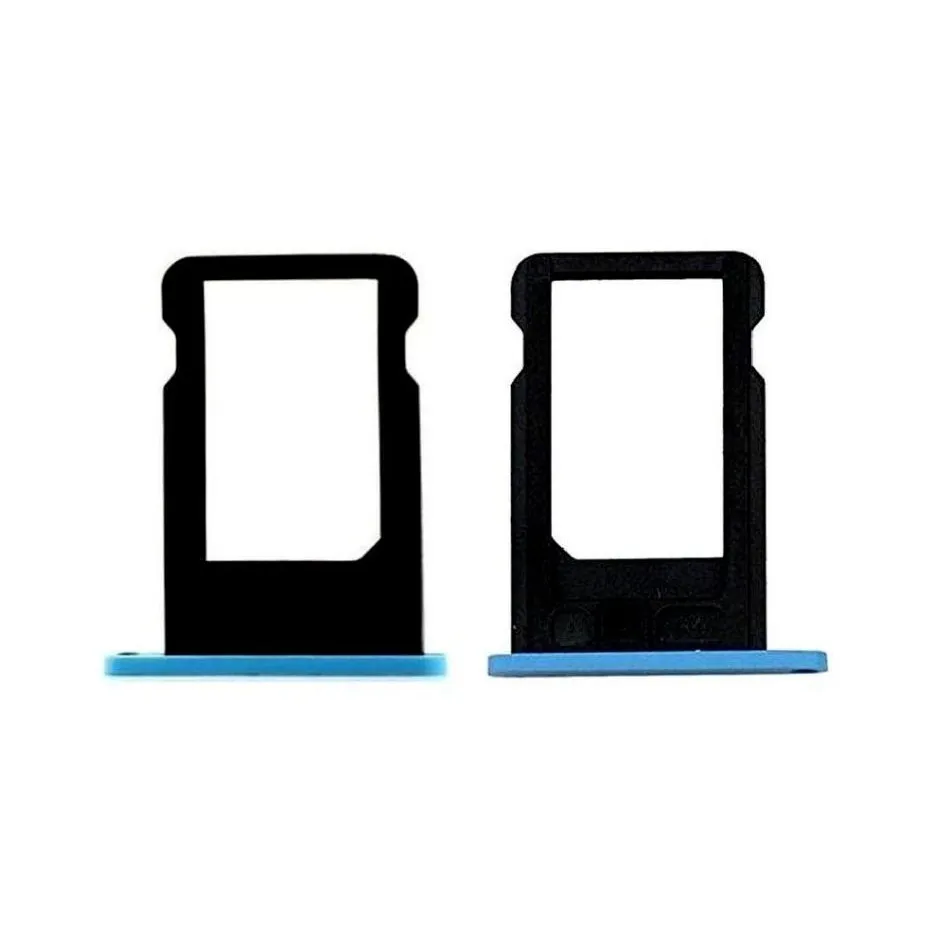 SIM Card Holder Tray for Lava Z41 - Blue by Sparestream