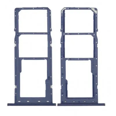 SIM Card Holder Tray for Lava Z91 - Blue by Sparestream