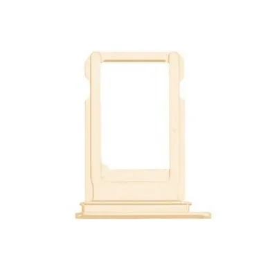 SIM Card Holder Tray for Lava Z61 - Gold by Sparestream