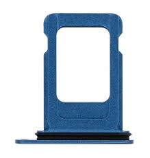 SIM Card Holder Tray for Lava Blaze 1X 5G - Blue by Sparestream