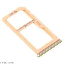 SIM Card Holder Tray for Lava Blaze Pro - Orange by Sparestream