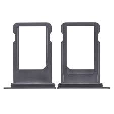 SIM Card Holder Tray for Itel A47 - Black by Sparestream