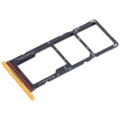 SIM Card Holder Tray for Tecno Spark Go 2023 - Orange by Sparestream