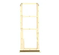SIM Card Holder Tray for Tecno Spark Go 2024 -Gold by Sparestream