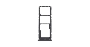 SIM Card Holder Tray for Tecno Phantom X2 - Black by Sparestream