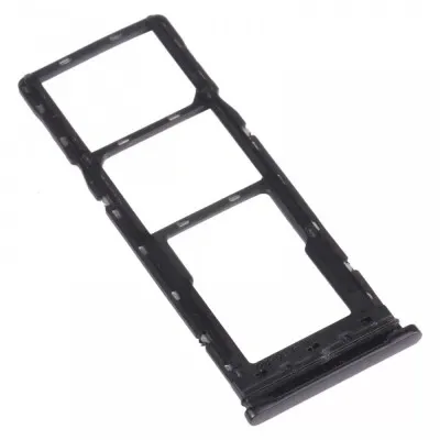 SIM Card Holder Tray for Tecno Spark 6 Air - Black by Sparestream