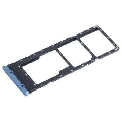 SIM Card Holder Tray for Tecno Phantom X - Blue by Sparestream