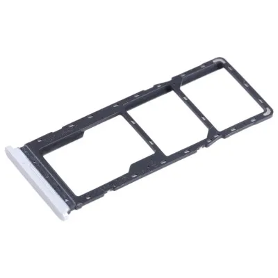 SIM Card Holder Tray for Tecno Spark 8C White by Sparestream