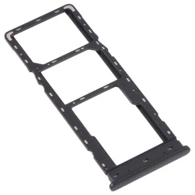 SIM Card Holder Tray for Tecno Camon 17 Global CG6 - Black by Sparestream