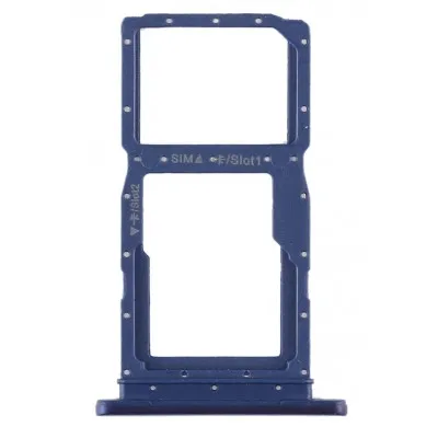 SIM Card Holder Tray for Honor 9X - Blue by Sparestream