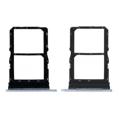 SIM Card Holder Tray for Honor X7a - Silver by Sparestream