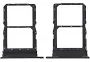 SIM Card Holder Tray for Honor X7a Black by Sparestream