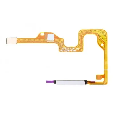 Fingerprint Sensor with Flex Cable for Honor X7a Silver by Sparestream