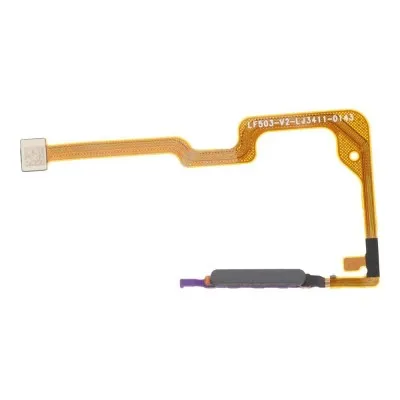 Fingerprint Sensor with Flex Cable for Honor X6a Black by Sparestream