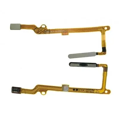 Fingerprint Sensor with Flex Cable for Honor X9 Silver by Sparestream