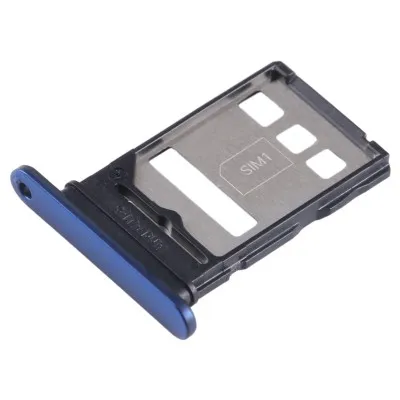 SIM Card Holder Tray for Honor X9 5G - Blue by Sparestream