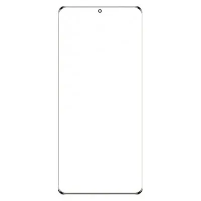 Front Glass for Honor 70 5G - Silver by Sparestream