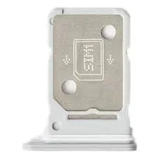 SIM Card Holder Tray for Honor 50 - White by Sparestream