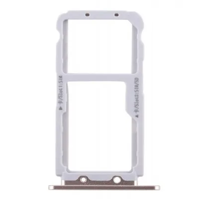 SIM Card Holder Tray for Huawei Honor View 10 - Gold by Sparestream
