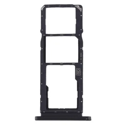 SIM Card Holder Tray for Nokia 7.2 - Black by Sparestream