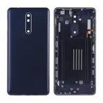 Back Panel Cover for Nokia 8 - Blue by Sparestream