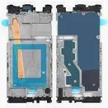 LCD Frame Middle Chassis for Nokia 8 - Black by Sparestream