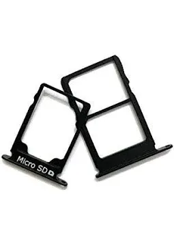 SIM Card Holder Tray for Nokia C01 Plus - Black by Sparestream