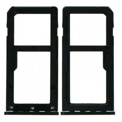 SIM Card Holder Tray for Nokia 6 - Black by Sparestream