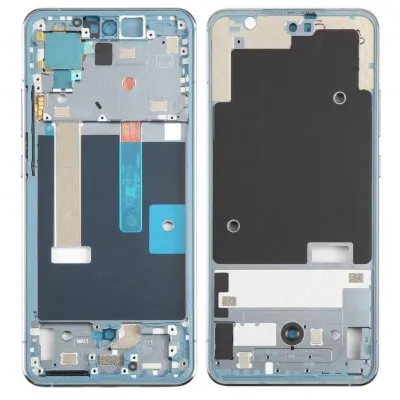 LCD Frame Middle Chassis for Nokia X30 - Black by Sparestream