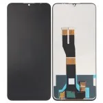 LCD with Touch Screen for Nokia C31 - Cyan (display glass combo folder) by Sparestream