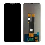 LCD with Touch Screen for Nokia C22 - Black (display glass combo folder) by Sparestream