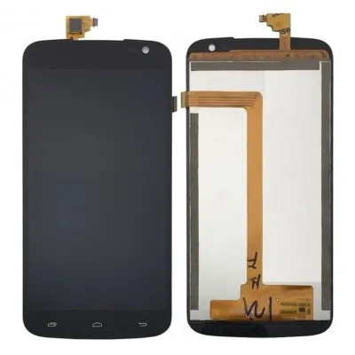 LCD with Touch Screen for BLU Studio X Plus - Gold (display glass combo folder) by Sparestream