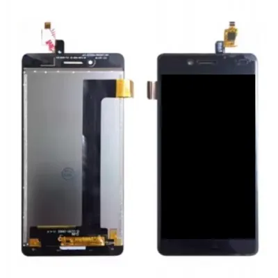 LCD with Touch Screen for BLU Studio C 8+8 - Black (display glass combo folder) by Sparestream