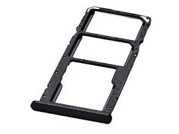 SIM Card Holder Tray for BLU Studio X8 HD 2019 - Black by Sparestram