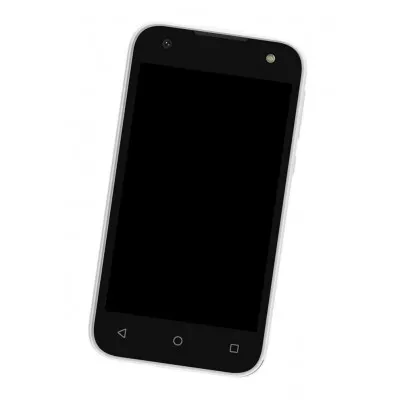 LCD Frame Middle Chassis for BLU Studio J1 - White by Sparestream