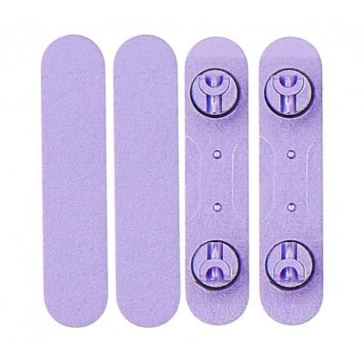 Volume Side Button Outer for Apple iPhone 12 Purple - Plastic Key By Sparestream