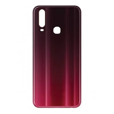 Back Panel Cover for Vivo U10 - Red by Sparestream