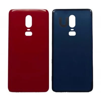 Back Panel Cover for OnePlus 6 - Red by Sparestrem